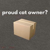 Proud Cat Owner Schrodingers Cat Funny Cotton Canvas Backpack