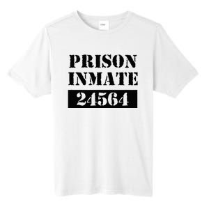 Prisoner Costume Orange Prison Uniform Halloween Jail Inmate Tall Fusion ChromaSoft Performance T-Shirt