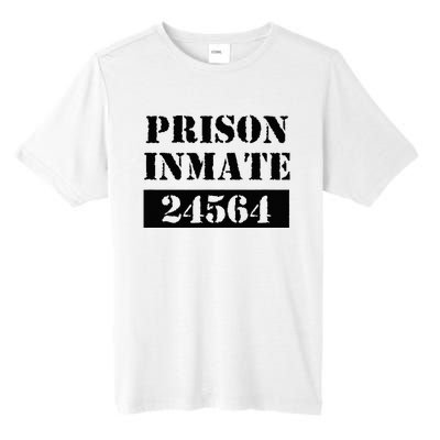 Prisoner Costume Orange Prison Uniform Halloween Jail Inmate Tall Fusion ChromaSoft Performance T-Shirt