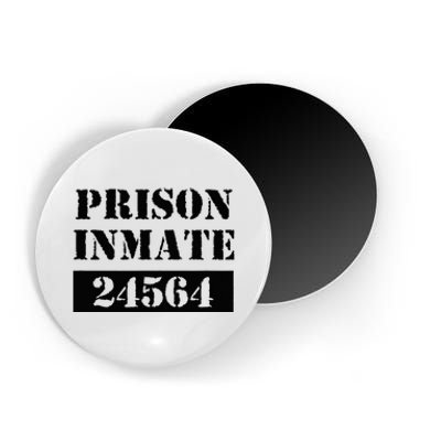 Prisoner Costume Orange Prison Uniform Halloween Jail Inmate Magnet