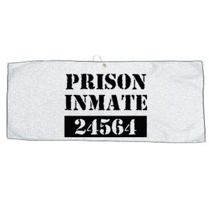 Prisoner Costume Orange Prison Uniform Halloween Jail Inmate Large Microfiber Waffle Golf Towel