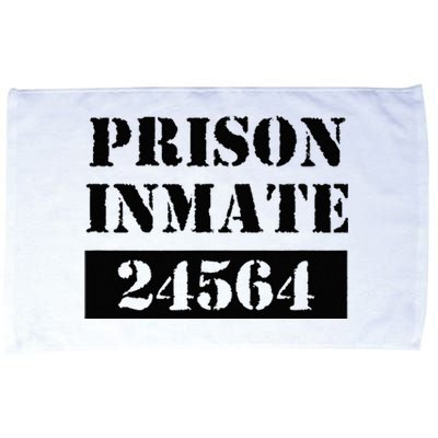 Prisoner Costume Orange Prison Uniform Halloween Jail Inmate Microfiber Hand Towel