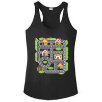 Play Cars On Daddys Back Fathers Day Gift Dad Massage Ladies PosiCharge Competitor Racerback Tank