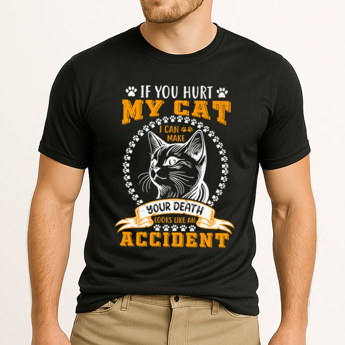 Protective Cat Owner Message Performance Shirt