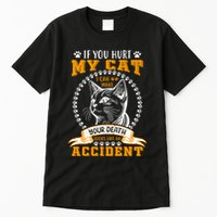 Protective Cat Owner Message Tall T-Shirt