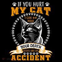 Protective Cat Owner Message Poster