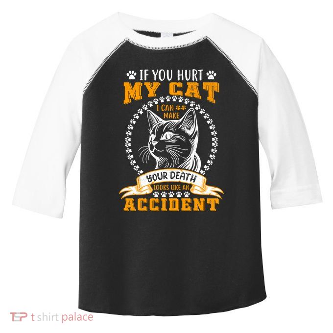 Protective Cat Owner Message Toddler Fine Jersey T-Shirt