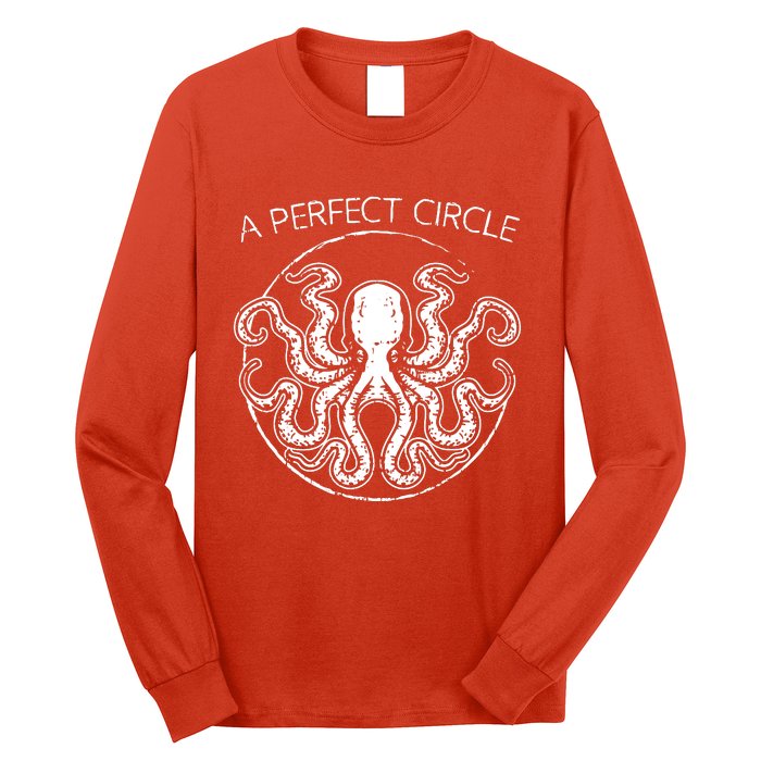 Perfect Circle Octopus Pi Day Long Sleeve Shirt