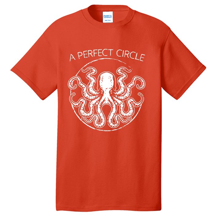 Perfect Circle Octopus Pi Day Tall T-Shirt