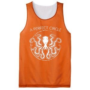 Perfect Circle Octopus Pi Day Mesh Reversible Basketball Jersey Tank