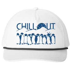 Penguins Chill Out Snapback Five-Panel Rope Hat