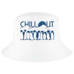 Penguins Chill Out Cool Comfort Performance Bucket Hat