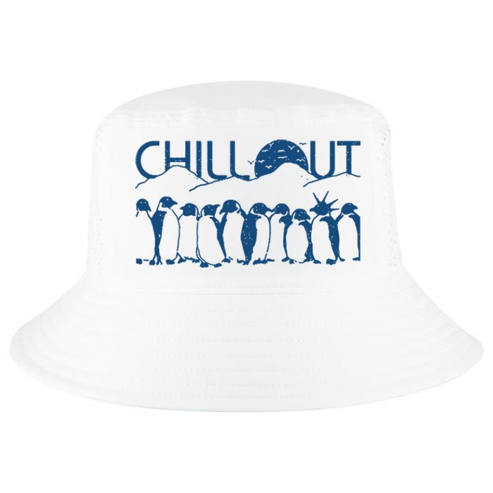 Penguins Chill Out Cool Comfort Performance Bucket Hat