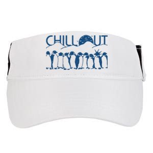 Penguins Chill Out Adult Drive Performance Visor