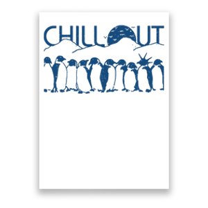 Penguins Chill Out Poster