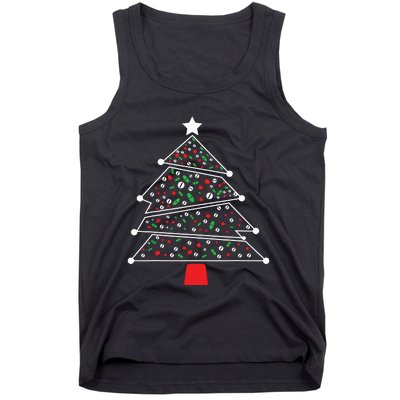 Pharmacist Christmas Pills And Meds Tree Tank Top