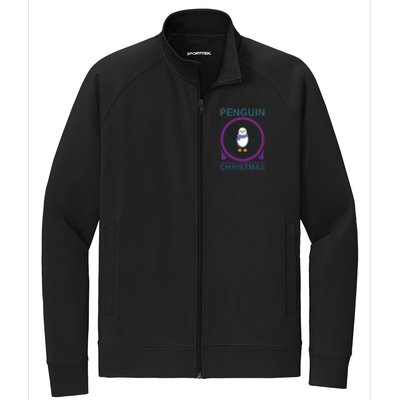 Penguin Christmas Stretch Full-Zip Cadet Jacket