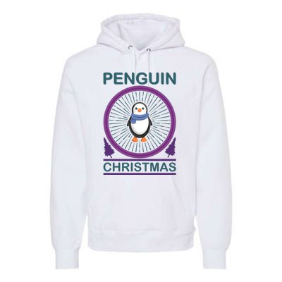 Penguin Christmas Premium Hoodie