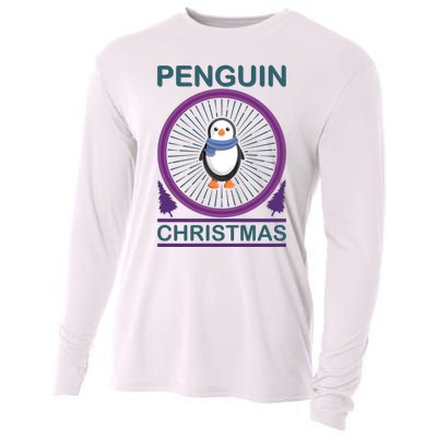 Penguin Christmas Cooling Performance Long Sleeve Crew