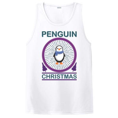 Penguin Christmas PosiCharge Competitor Tank