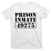 Prisoner Costume Prison Inmate County Jail Halloween T-Shirt