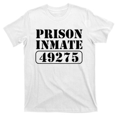 Prisoner Costume Prison Inmate County Jail Halloween T-Shirt