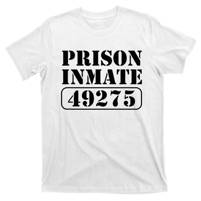 Prisoner Costume Prison Inmate County Jail Halloween T-Shirt