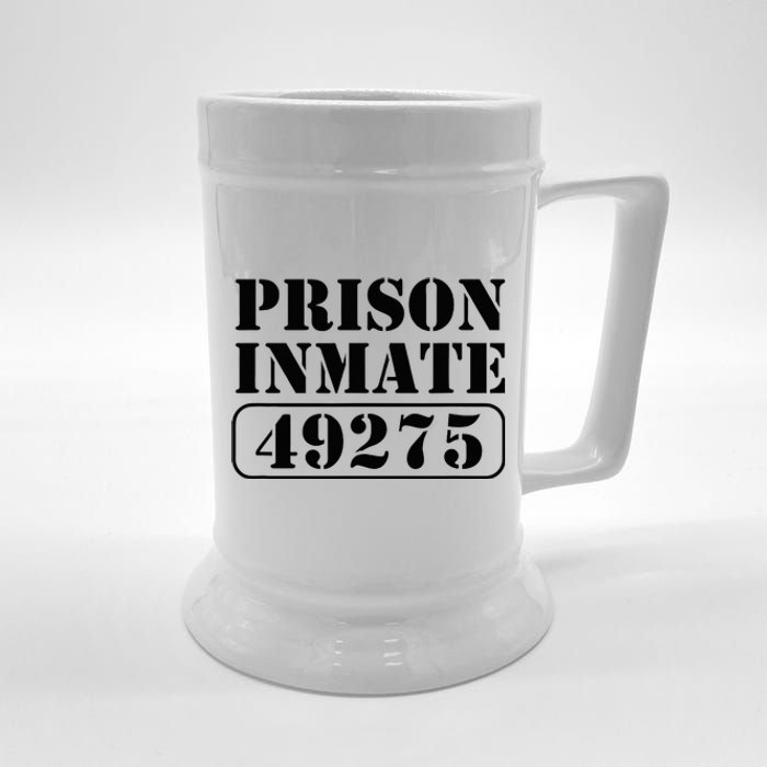 Prisoner Costume Prison Inmate County Jail Halloween Beer Stein