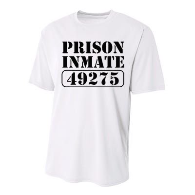 Prisoner Costume Prison Inmate County Jail Halloween Performance Sprint T-Shirt