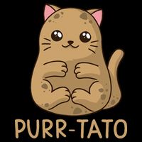 Purrtato Cat Potato Cat Lover Idaho Potatoes Backpack