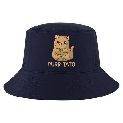 Purrtato Cat Potato Cat Lover Idaho Potatoes Cool Comfort Performance Bucket Hat