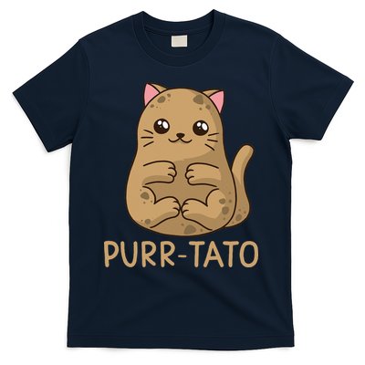 Purrtato Cat Potato Cat Lover Idaho Potatoes T-Shirt