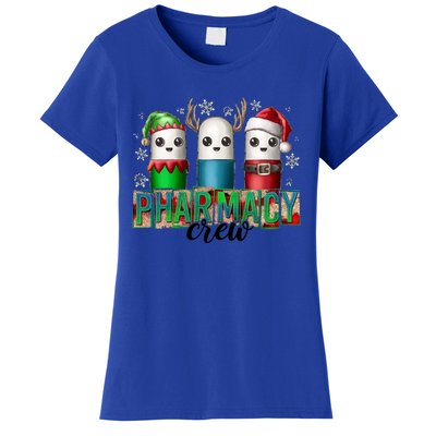 Pharmacy Crew Pharmacy Pill Merry Christmas Nurse Lover Cool Gift Women's T-Shirt