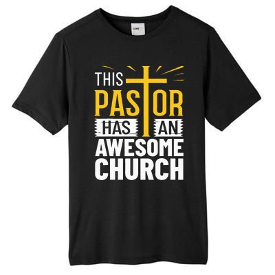 Pastor Costume Pastoring This Pastor Has An Awesome Church Tall Fusion ChromaSoft Performance T-Shirt