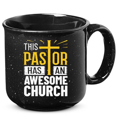Pastor Costume Pastoring This Pastor Has An Awesome Church 15oz Campfire Ceramic Mug