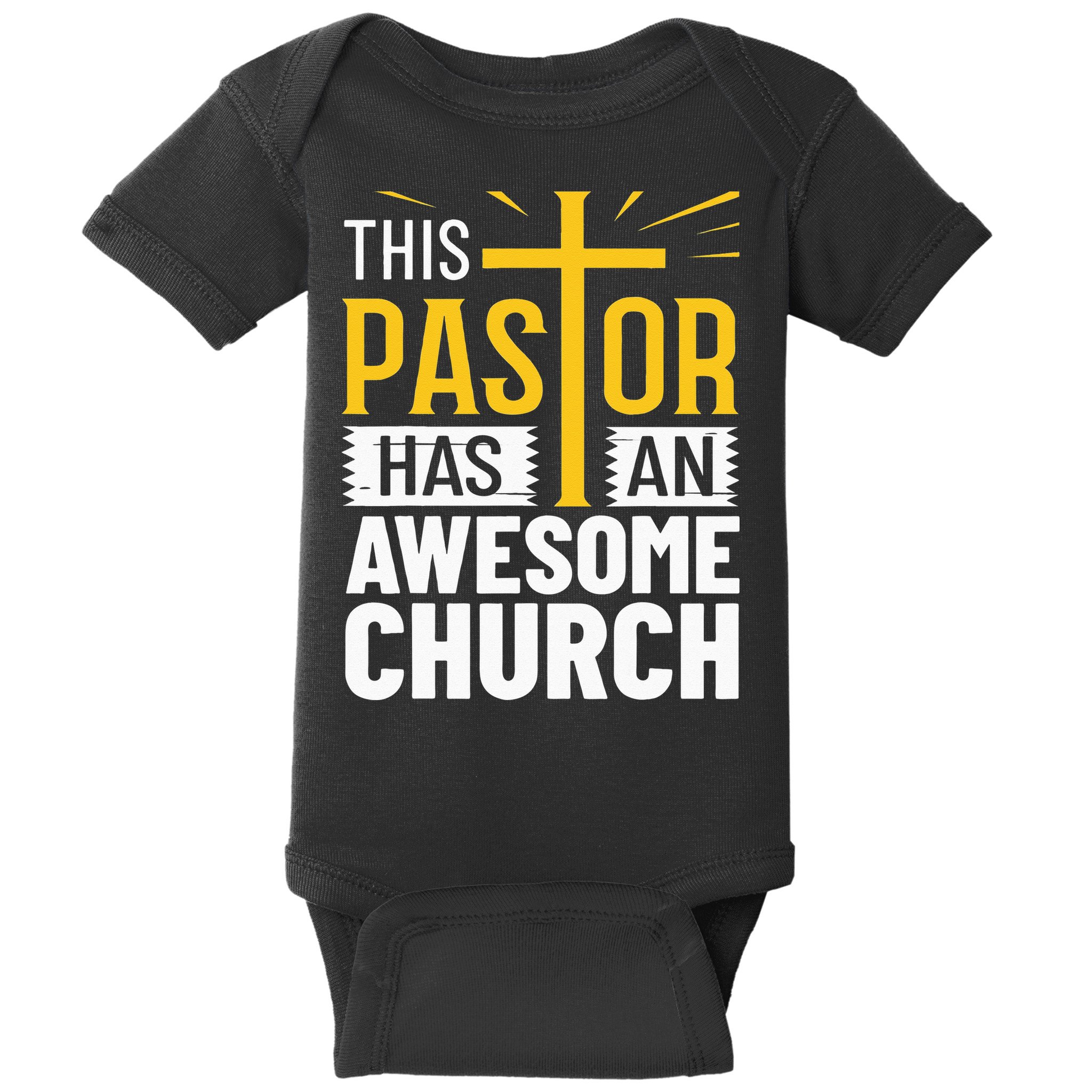 Pastor Costume Pastoring This Pastor Has An Awesome Church Baby Bodysuit