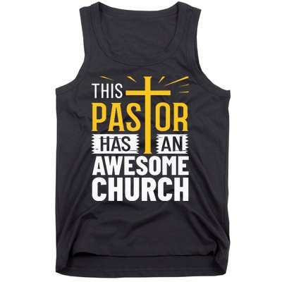 Pastor Costume Pastoring This Pastor Has An Awesome Church Tank Top