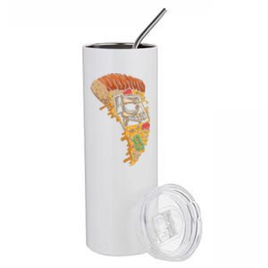 Pizza Chef Pizzazilla Skeleton X-ray Food Lover Stainless Steel Tumbler