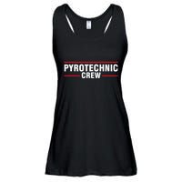 Pyrotechnic Crew Pyro Pyromaniac Fireworks Pyrotechnician Ladies Essential Flowy Tank