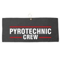 Pyrotechnic Crew Pyro Pyromaniac Fireworks Pyrotechnician Large Microfiber Waffle Golf Towel