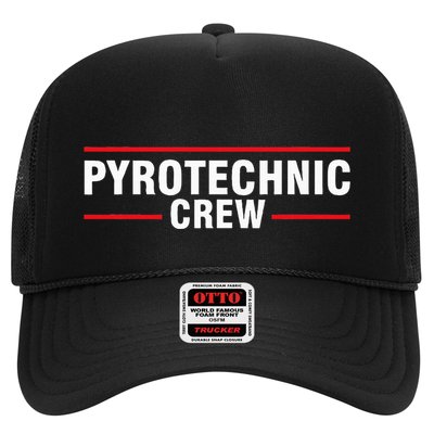 Pyrotechnic Crew Pyro Pyromaniac Fireworks Pyrotechnician Trucker Hat