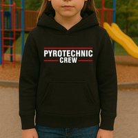 Pyrotechnic Crew Pyro Pyromaniac Fireworks Pyrotechnician Kids Hoodie