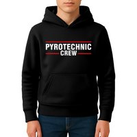 Pyrotechnic Crew Pyro Pyromaniac Fireworks Pyrotechnician Kids Hoodie