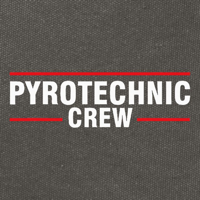 Pyrotechnic Crew Pyro Pyromaniac Fireworks Pyrotechnician Cotton Canvas Backpack