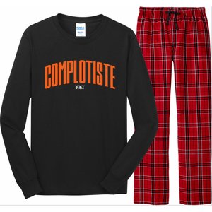 Prt Complotiste Long Sleeve Pajama Set