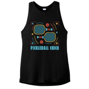 Pickleball Chick Ladies PosiCharge Tri-Blend Wicking Tank