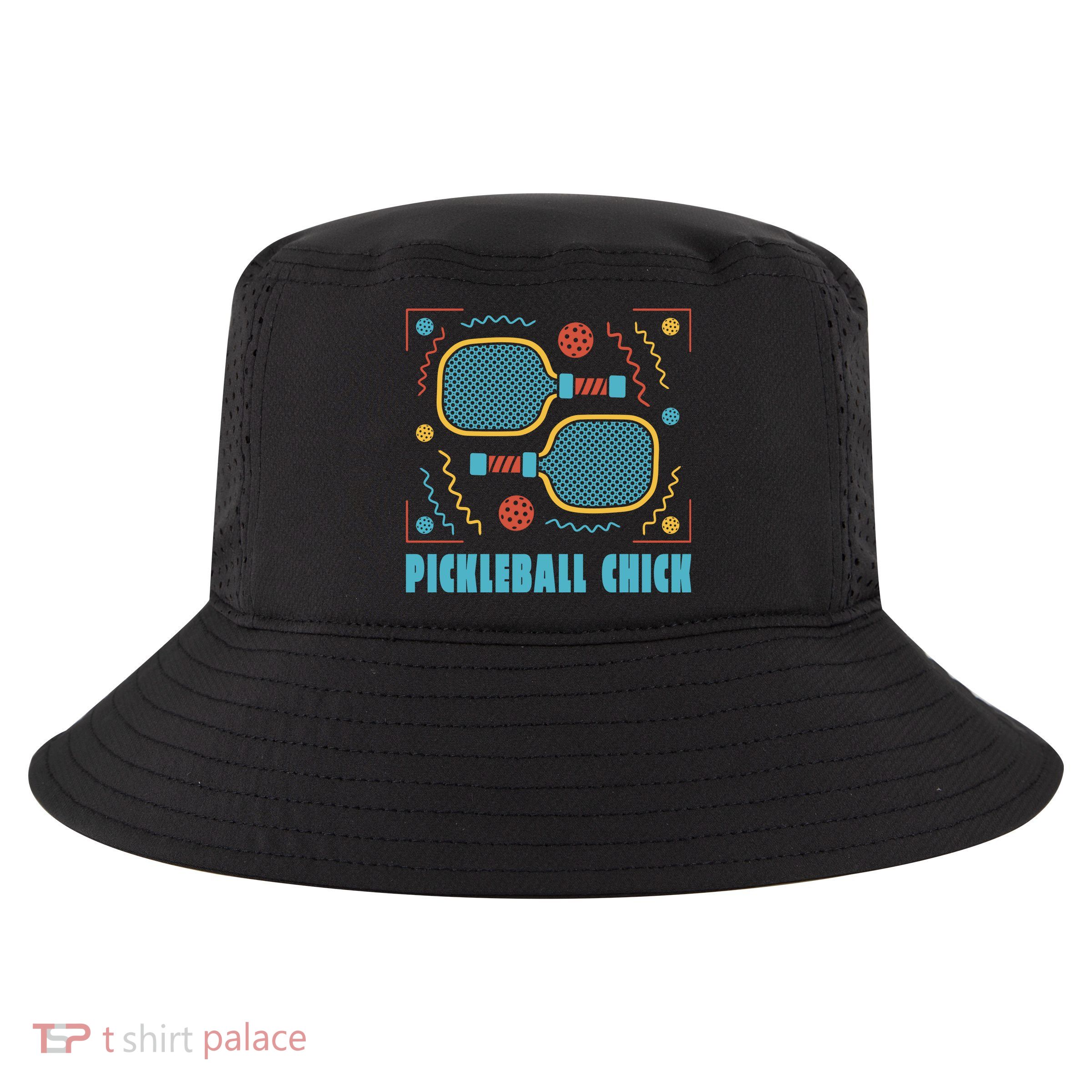 Pickleball Chick Cool Comfort Performance Bucket Hat