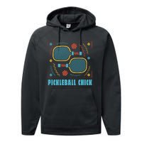 Pickleball Chick Performance Fleece Hoodie