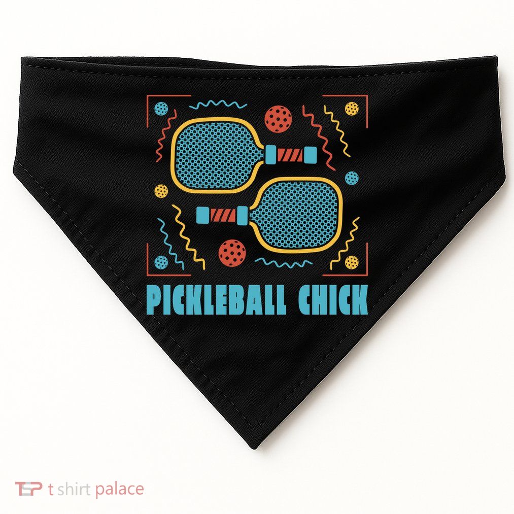 Pickleball Chick USA-Made Doggie Bandana