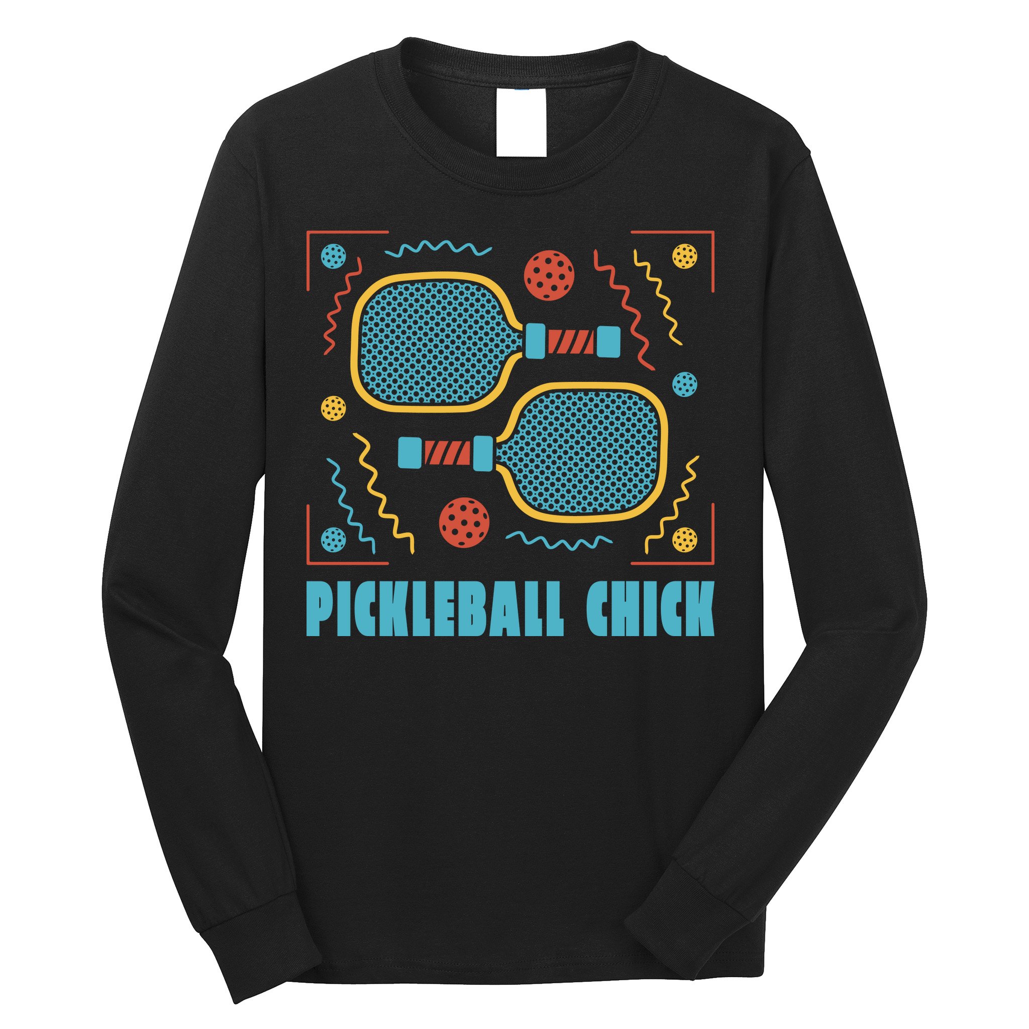 Pickleball Chick Long Sleeve Shirt